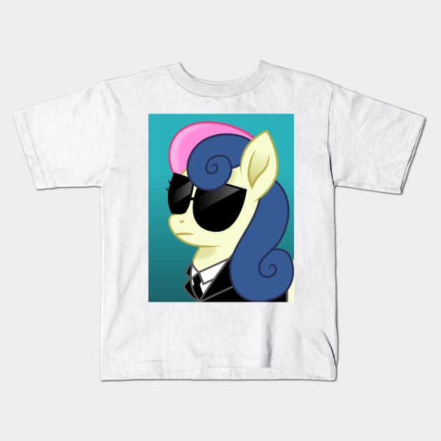 Special Agent Sweetie Drops Kids T-Shirt by CloudyGlow